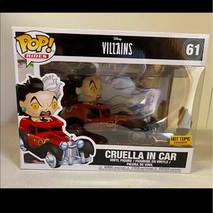 Disney Villains Cruella in Car Exclusive
